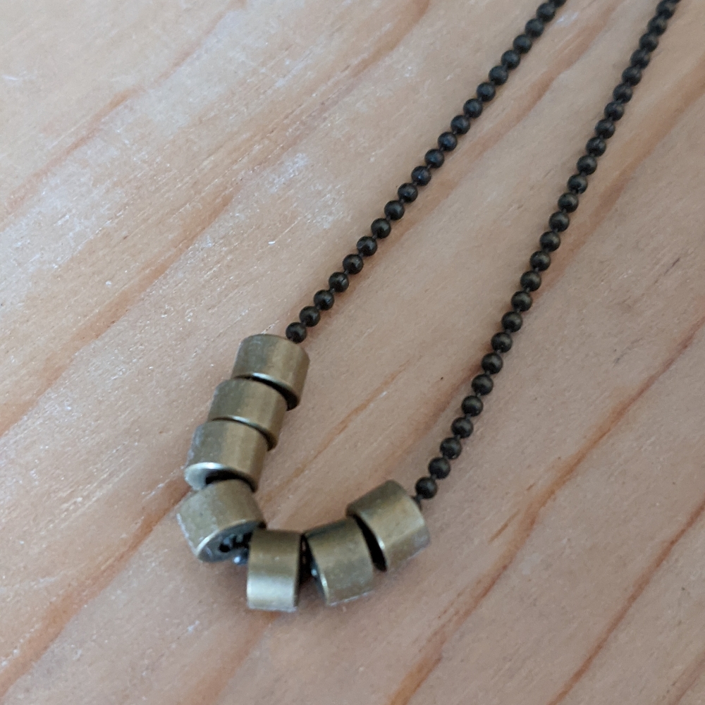 "Lucky 7" chain necklace Men's